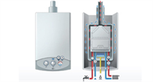 Wall hung gas boilers